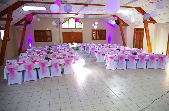 comment decorer une salle de mariage