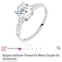 Bague de fiançailles ? Zirconium ? - 1