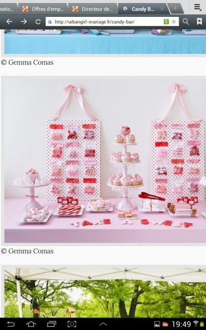 mariage sur le theme de la gourmandise