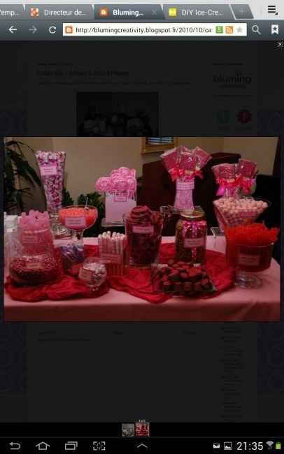 mariage sur le theme de la gourmandise