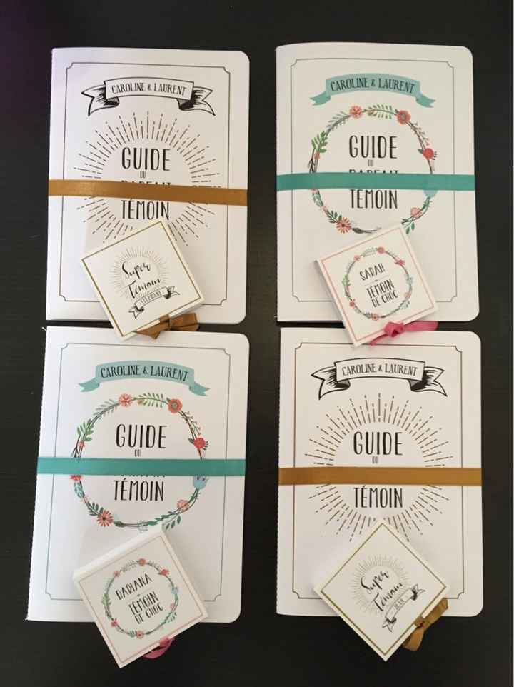 Mes guides parfaits témoins ! - 1
