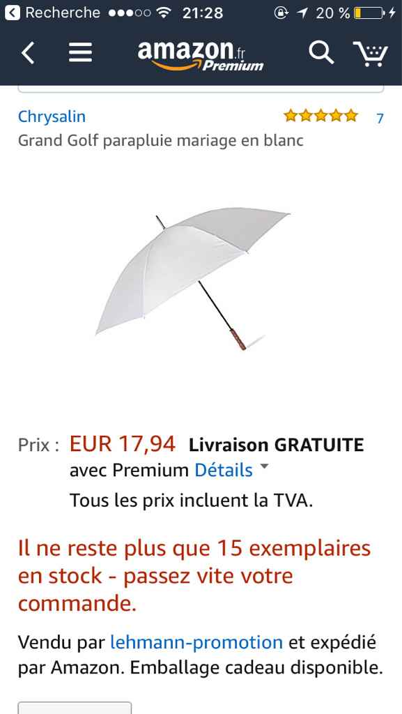 Parapluie transparent - 2