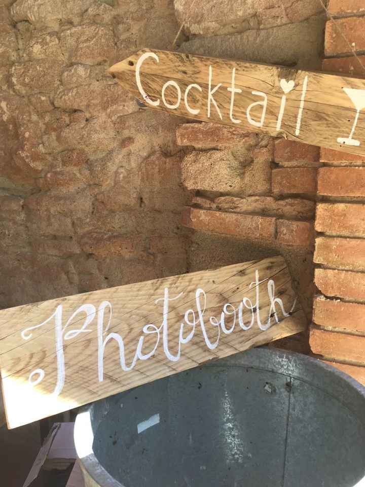 Panneaux direction mariage - 1