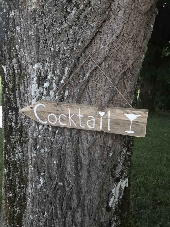 Panneaux direction mariage - 2