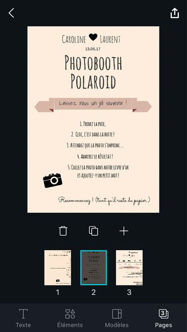 Affiche consigne photobooth - 1