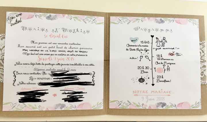 Comment est votre faire part ? - 2