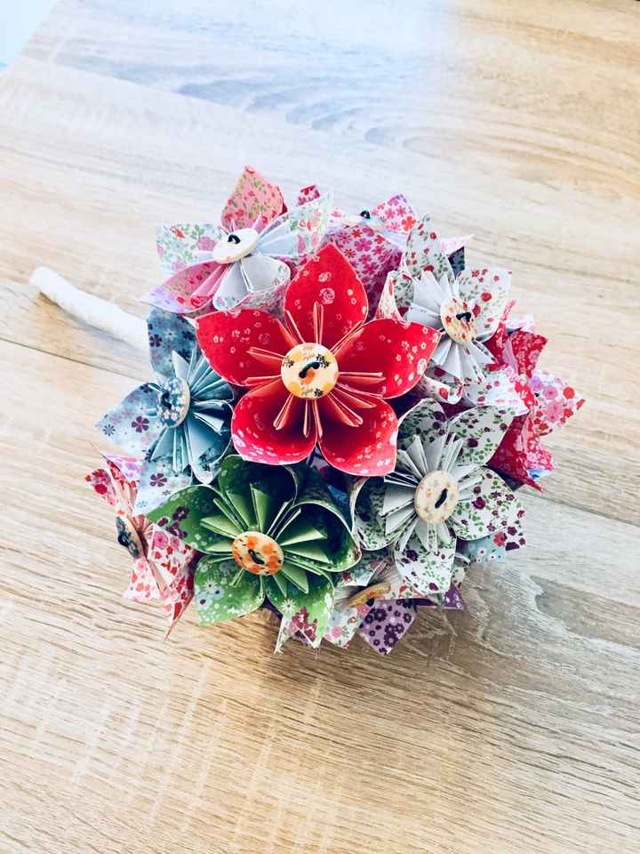 Bouquet origami - 2