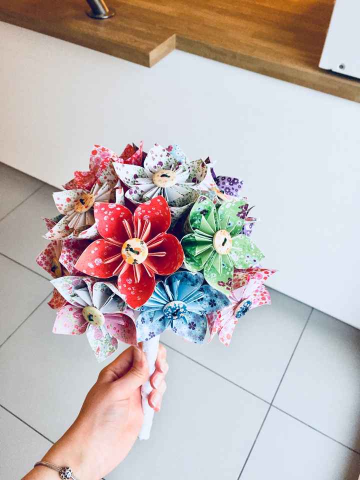 Bouquet origami - 3