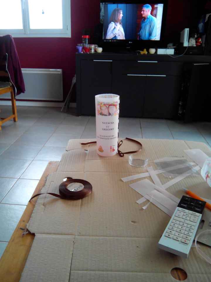 Menu photophore gourmandise - 1