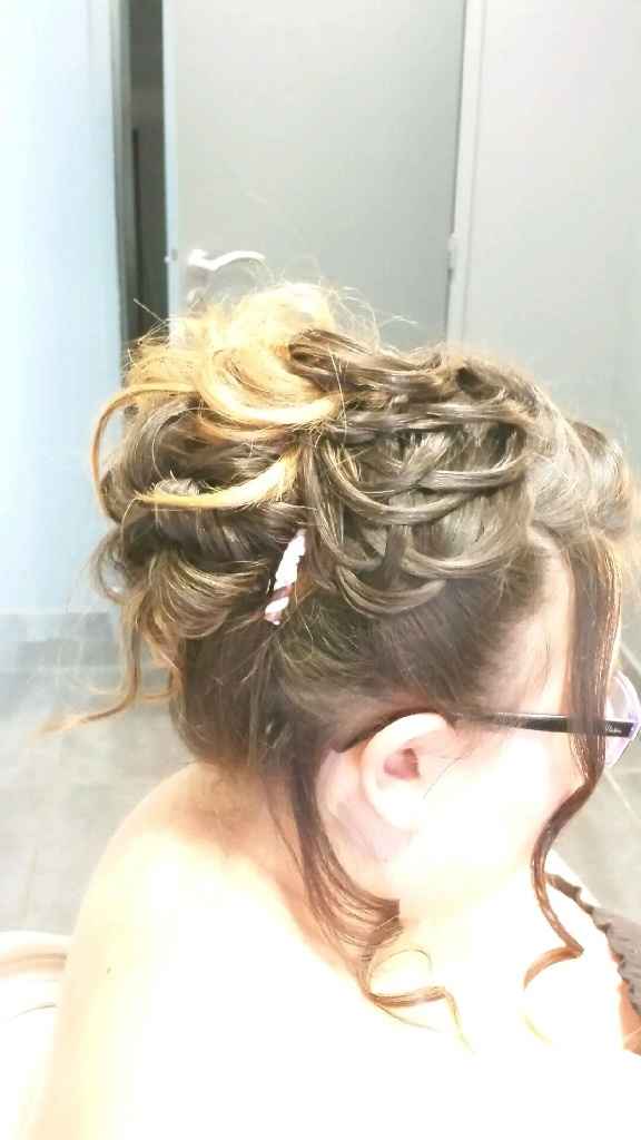 Photos de vos essais coiffure et cheveux détachés - 1
