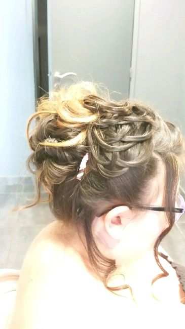 Photos de vos essais coiffure et cheveux détachés - 1