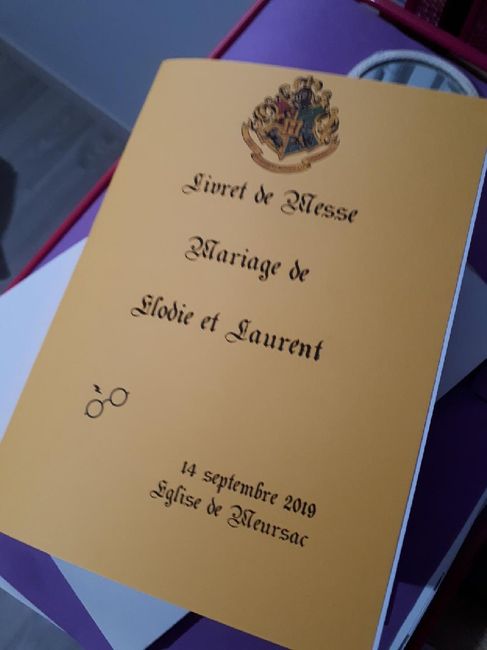 Livret de messe - 1