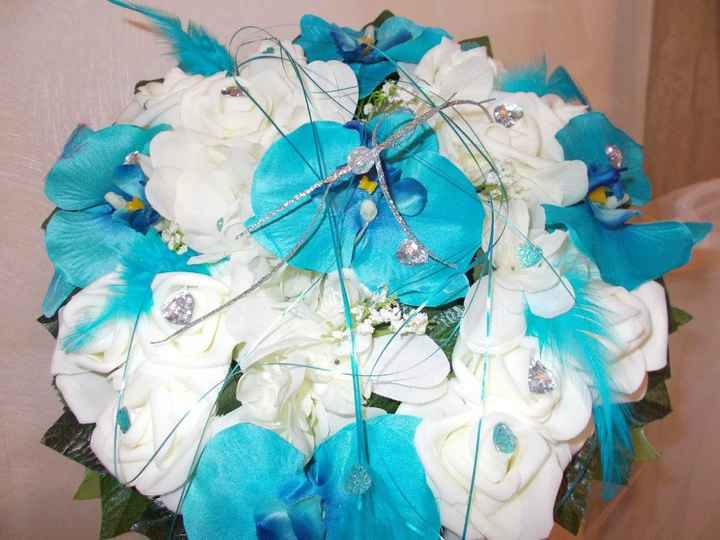 Bouquet de mariée artificiel - 1