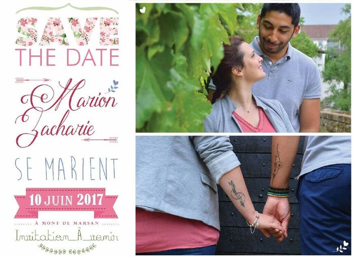 Save the date maison - 1
