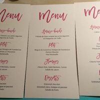 nos menus
