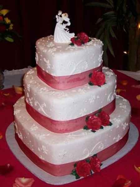 un gateau des plus romantique 