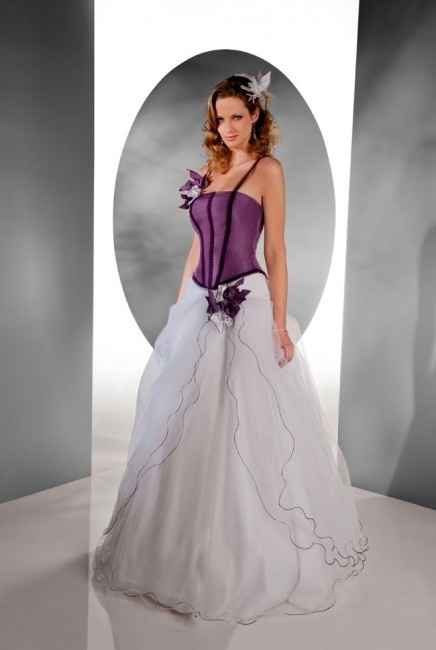 robe viollette