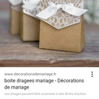 Idée contenant à dragée 