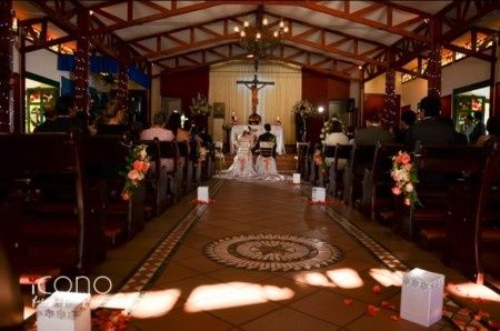 Notre jolie journée Colombienne - A l'église
