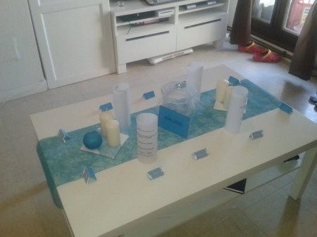 essai déco de table