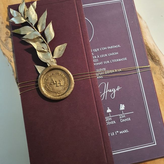 Nos faire part 💌 3