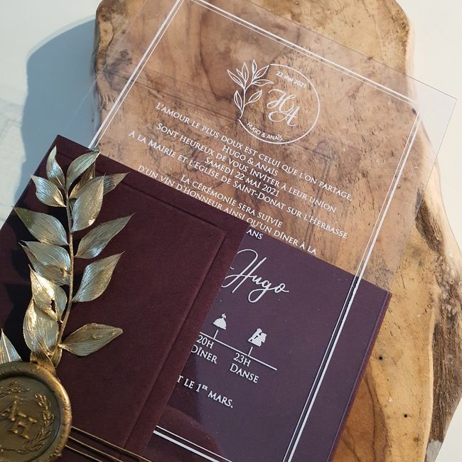 Nos faire part 💌 5