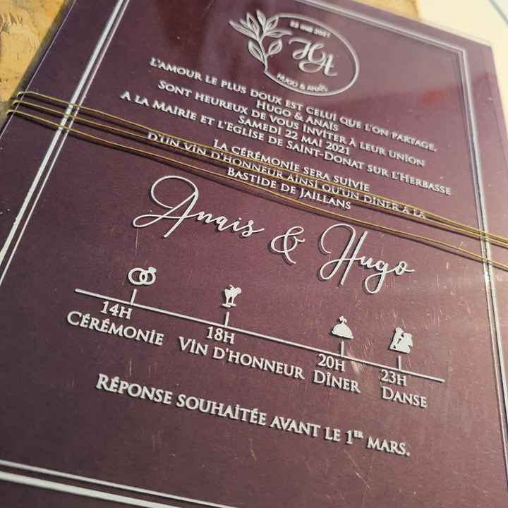 Nos faire part 💌 - 6