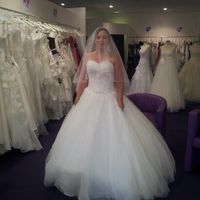 Mon 1er essayage de ma ptite robe à moi.  - 2