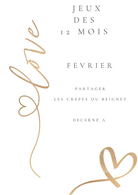 Jeux des 12 mois 2