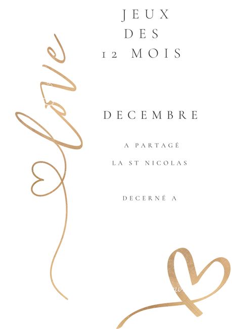 Jeux des 12 mois 12