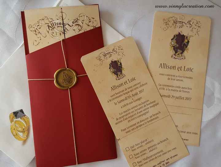 Mariage thème Harry Potter - 2