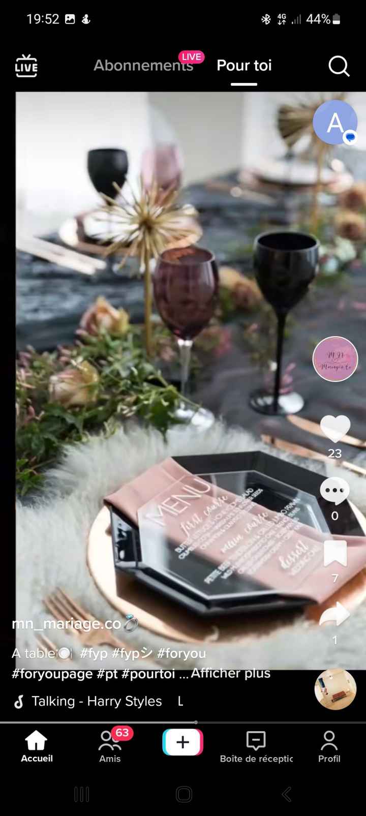 Comment présenter ces menus - 4