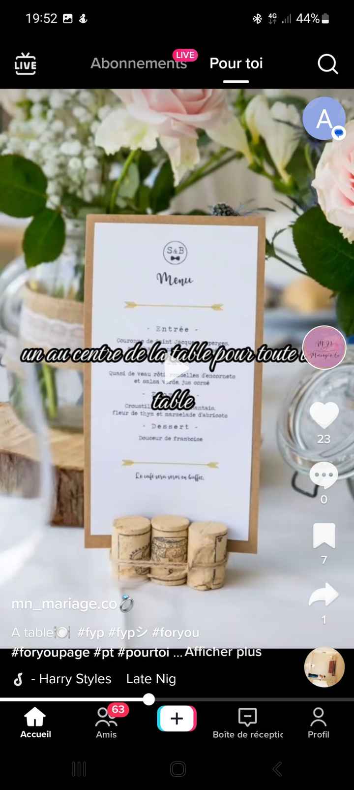 Comment présenter ces menus - 5