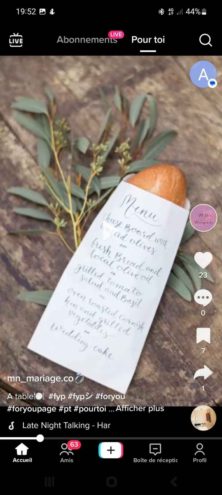 Comment présenter ces menus - 8