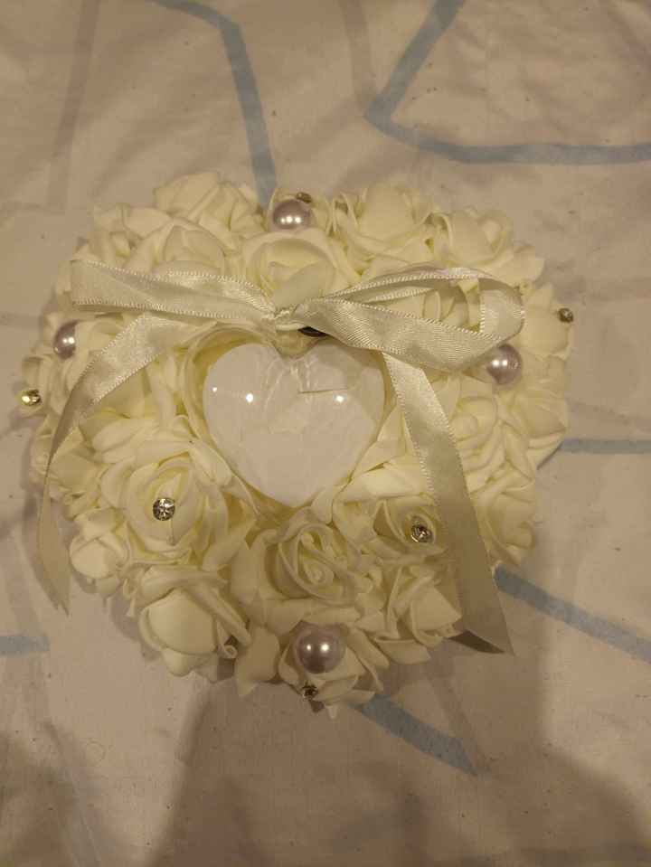 Livre d'or et porte alliance - 1