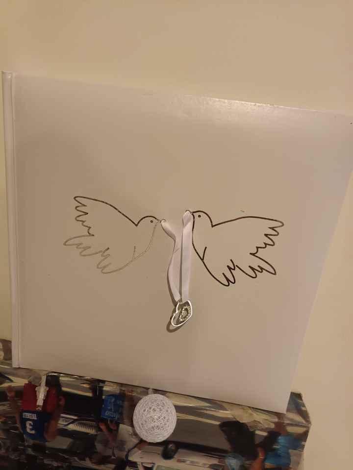 Livre d'or et porte alliance - 2