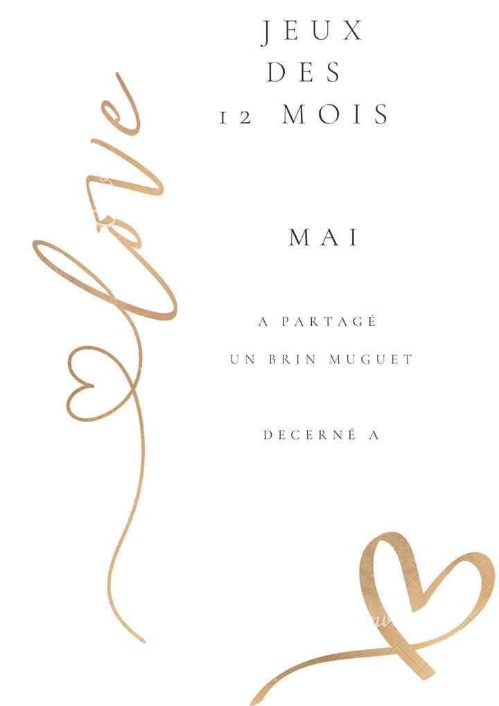 Jeux des 12 mois - 5