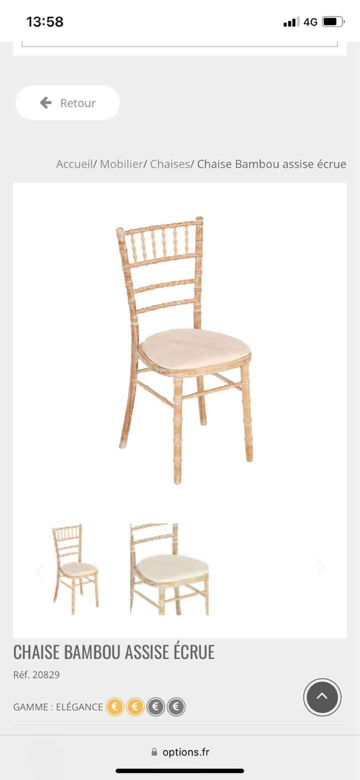 Aide recherche chaise Limoges - 1