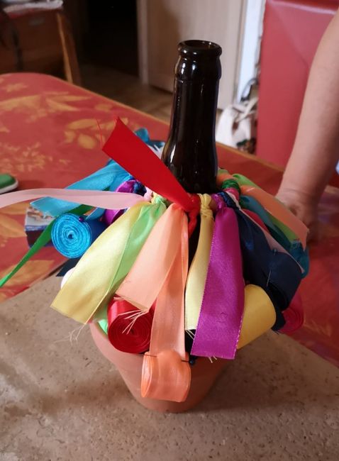 Comment fait on le lancer de bouquet avec Le ruban - 2