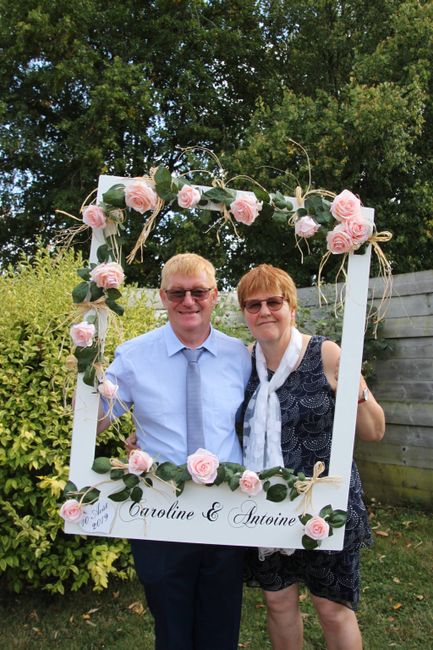 Cadre photobooth blanc 2