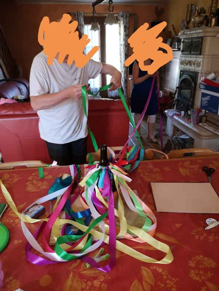 Comment fait on le lancer de bouquet avec Le ruban - 3