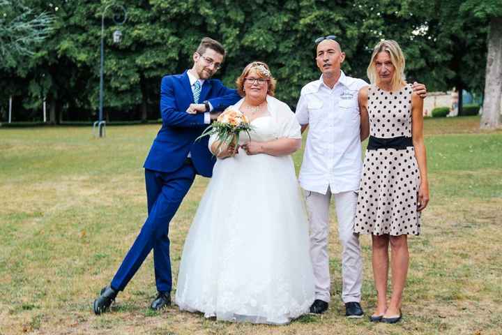 Avec la soeur de chéri