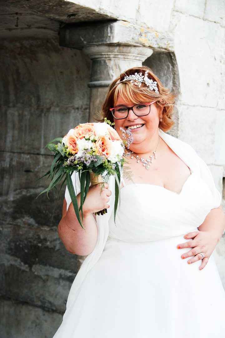 Avec mon magnifique bouquet