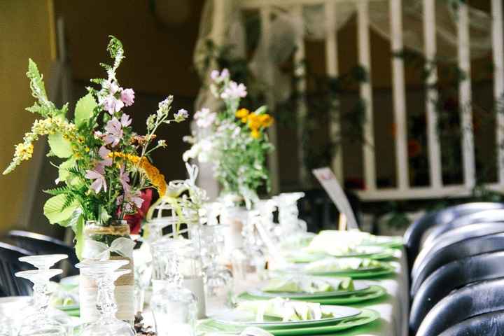 Les bouquets réalisés par ma soeur