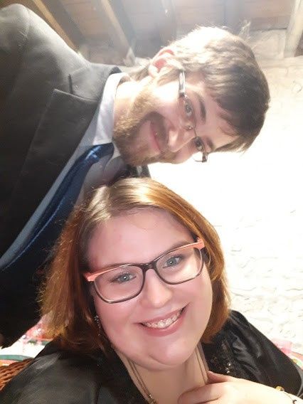 Nous deux, les futurs mariés 