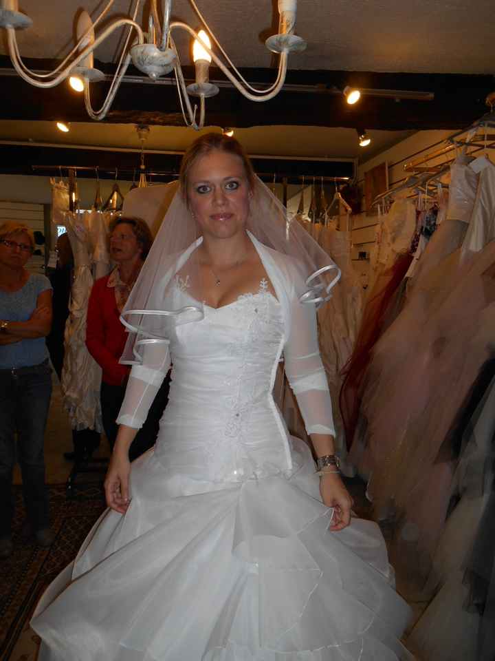 2ème essayage de ma robe