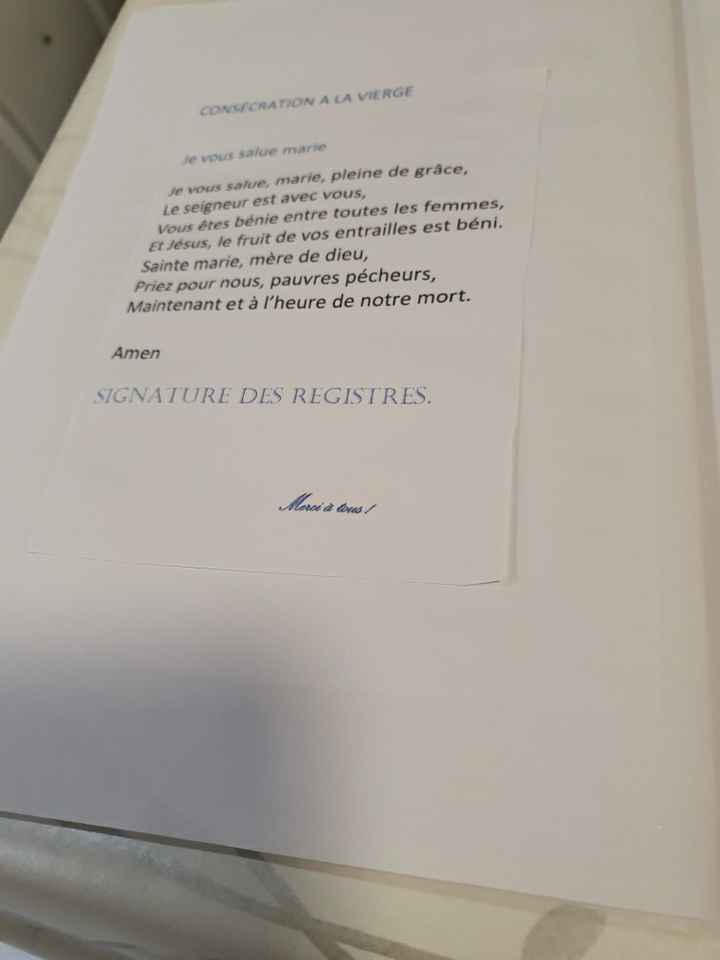 Livret de messe - 12