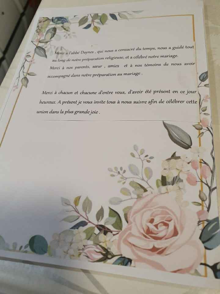 Livret de messe - 13