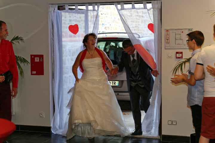 ENTREE DES MARIES sur on va s'aimer, on va danser