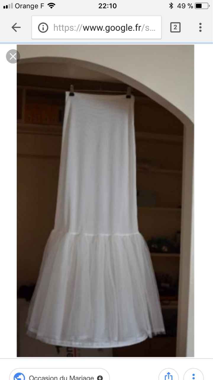 urgent - Cherche Jupon type « bali » - 1